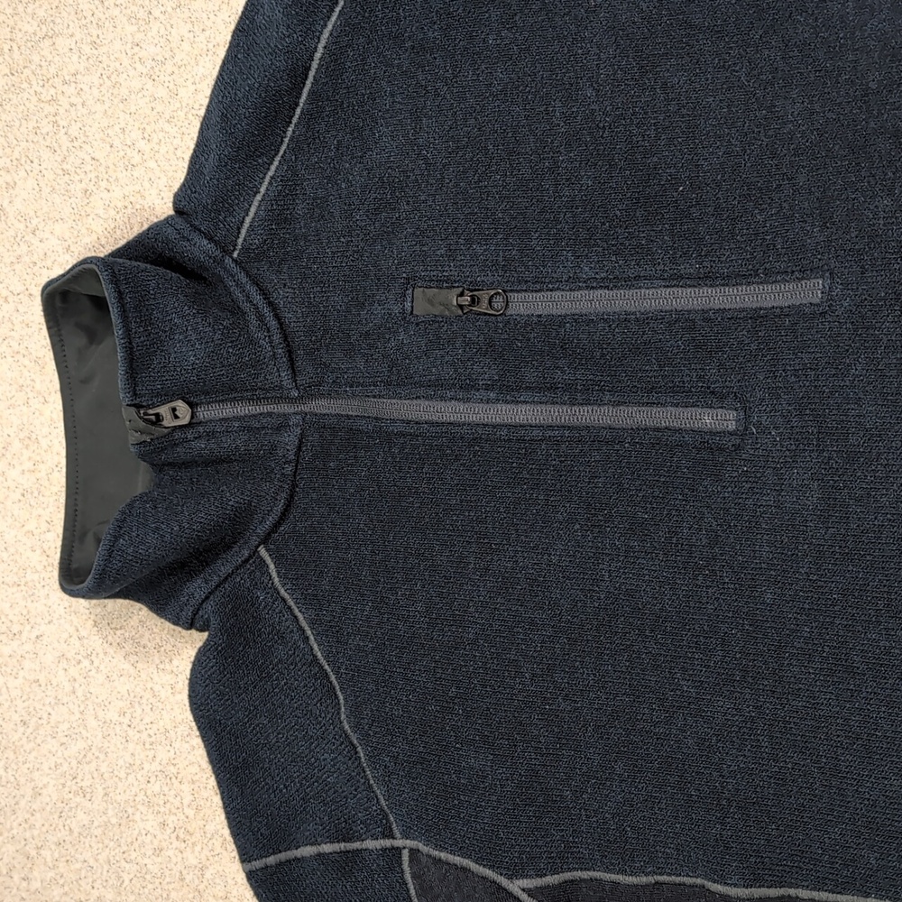 Kuhl Sweater Sweatshirt Pullover, 1/4 Zip, Men's Medium - Picture 3 of 14
